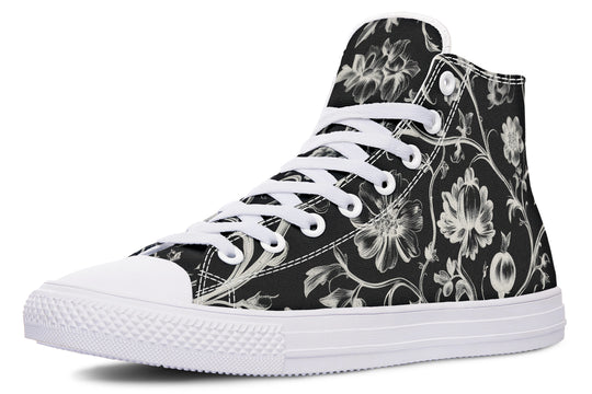 Black Baroque High Tops