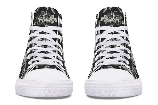 Black Baroque High Tops