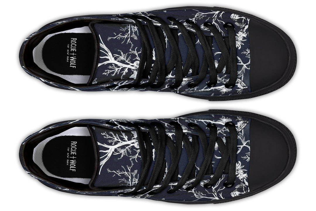 Black Bramble High Tops