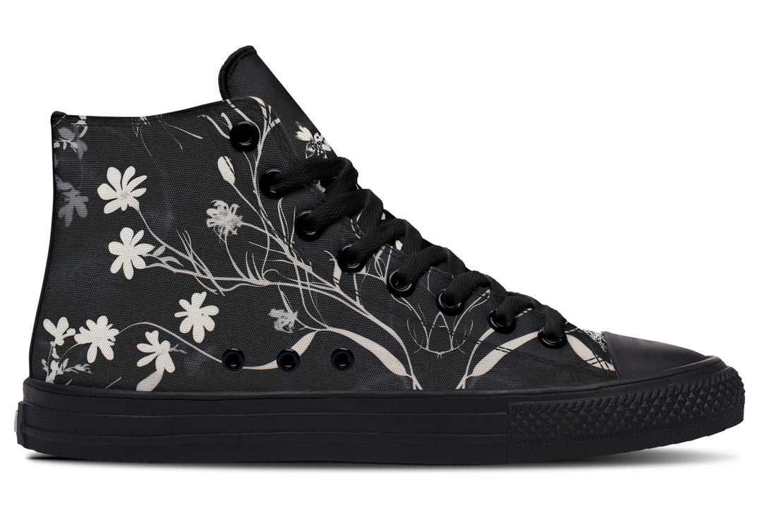 Black Delicate High Tops