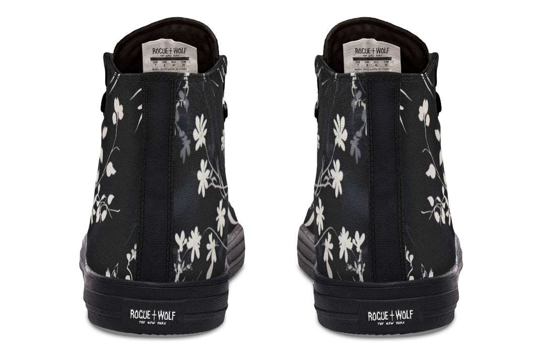 Black Delicate High Tops