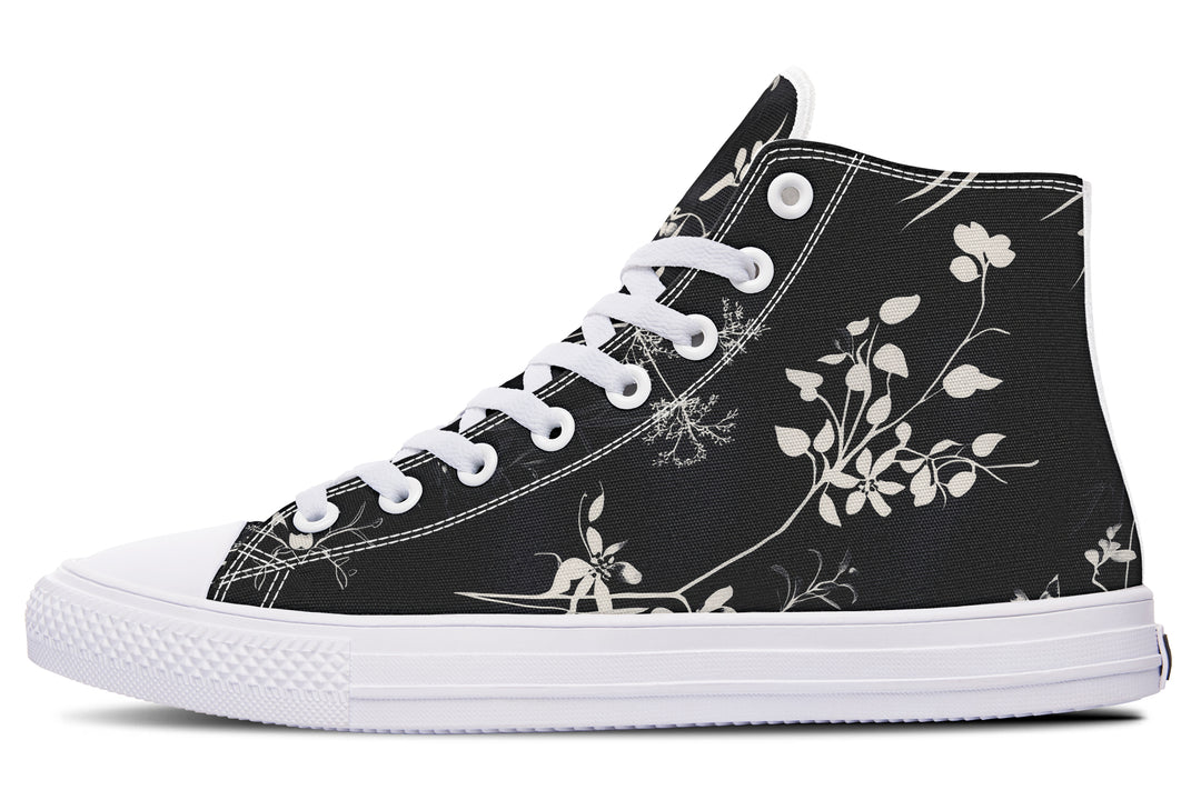 Black Delicate High Tops