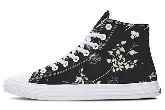 Black Delicate High Tops