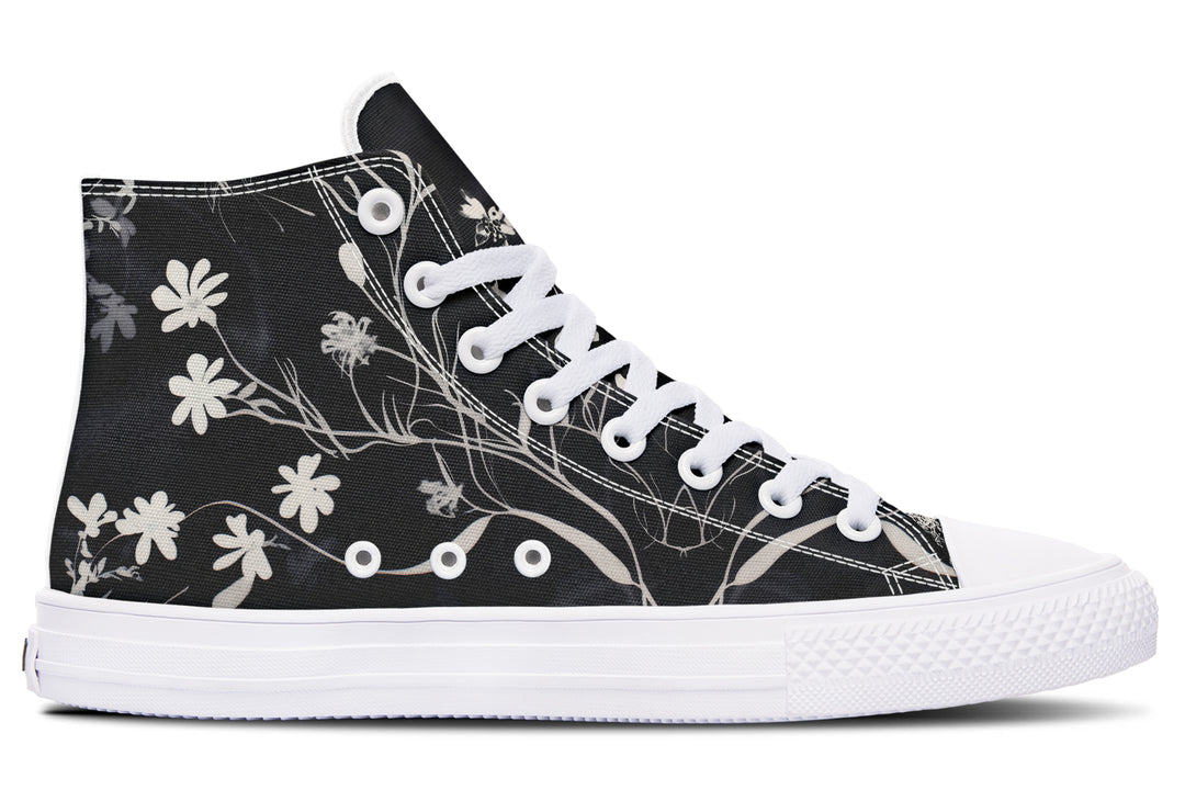 Black Delicate High Tops