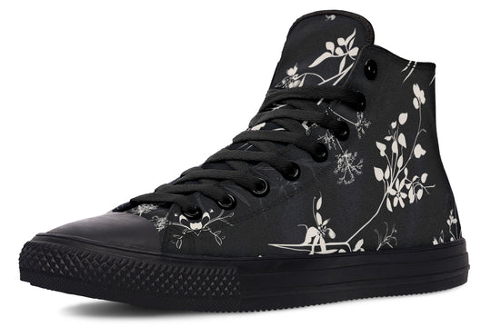 Black Delicate High Tops