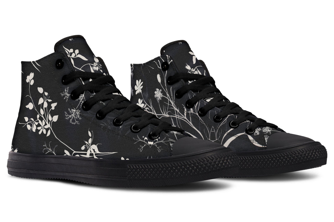 Black Delicate High Tops