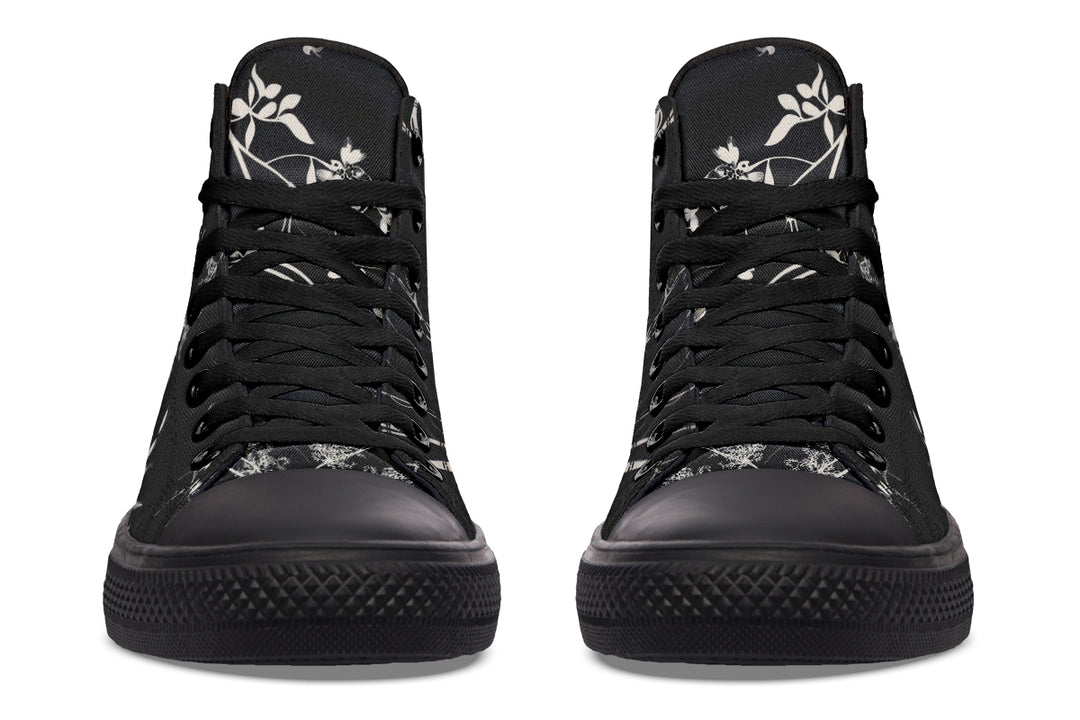 Black Delicate High Tops