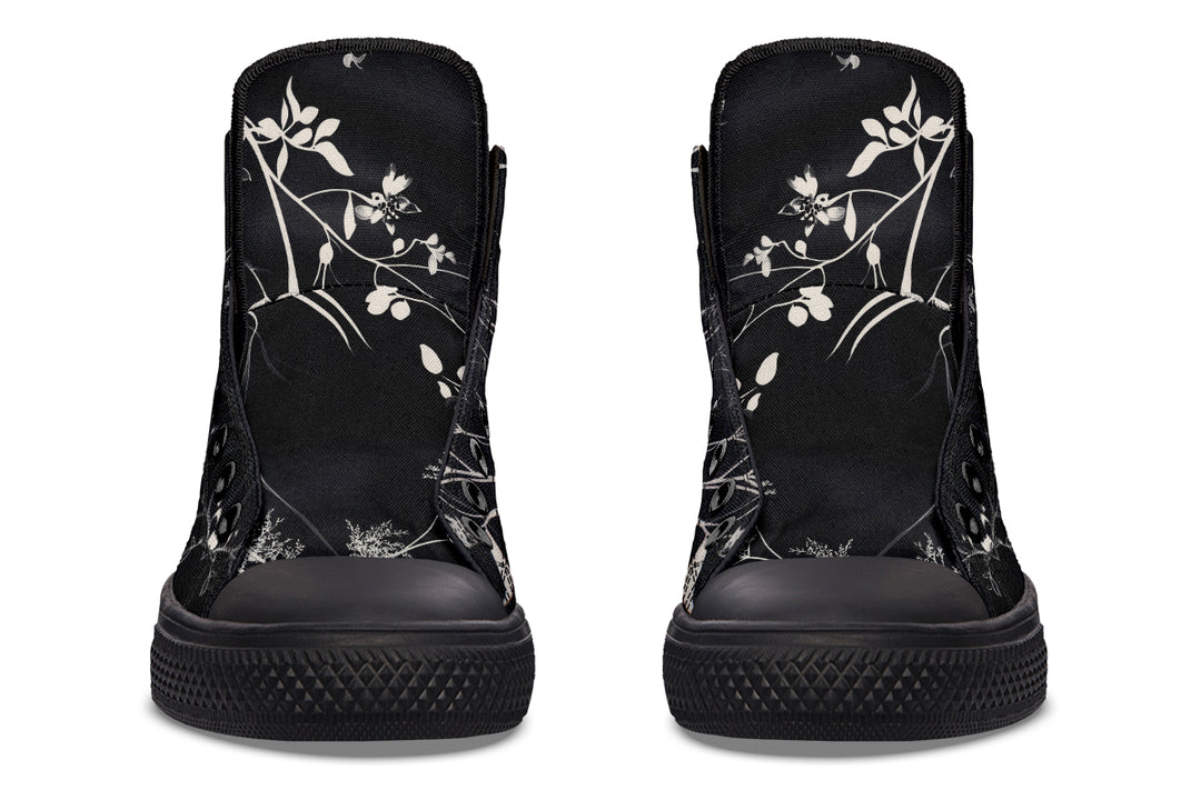 Black Delicate High Tops