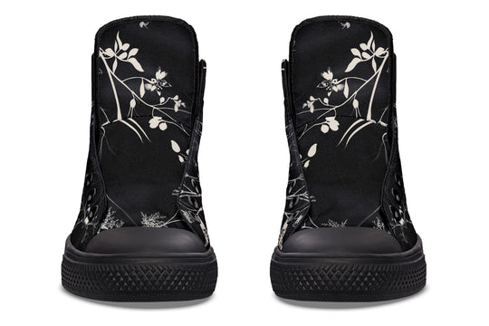 Black Delicate High Tops