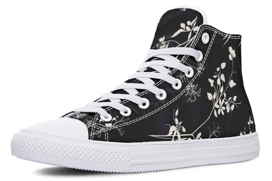 Black Delicate High Tops