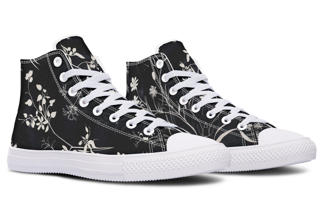 Black Delicate High Tops