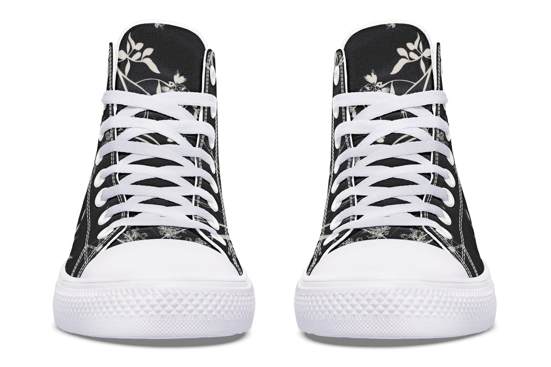Black Delicate High Tops