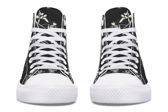 Black Delicate High Tops