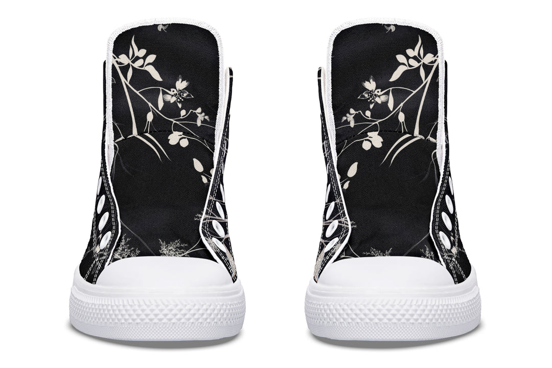 Black Delicate High Tops