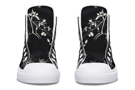 Black Delicate High Tops