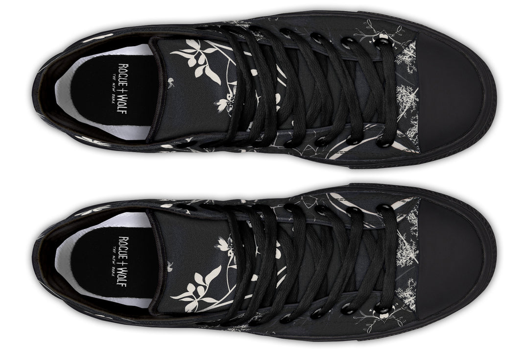 Black Delicate High Tops