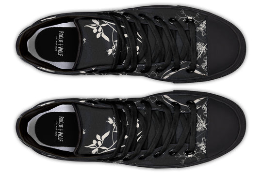 Black Delicate High Tops