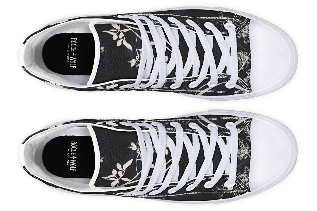 Black Delicate High Tops