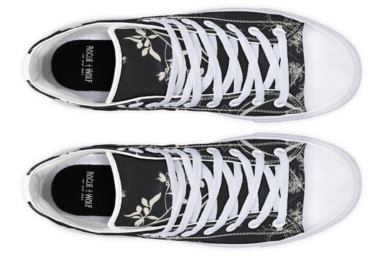Black Delicate High Tops