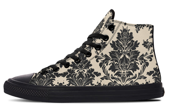Black Faded Regal High Tops