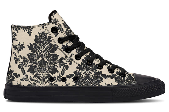 Black Faded Regal High Tops