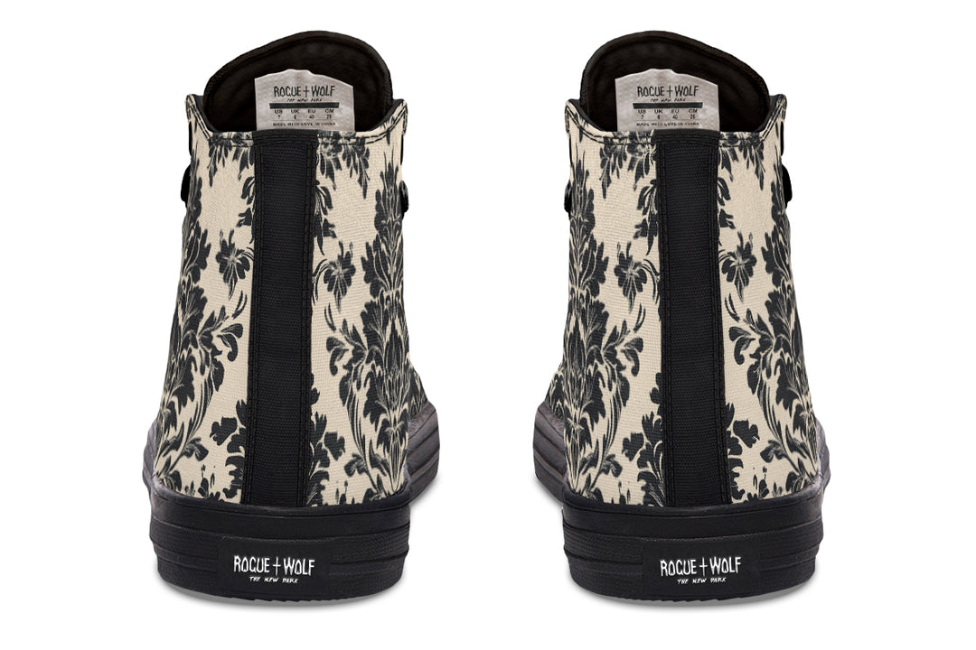 Black Faded Regal High Tops