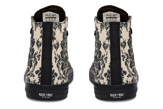 Black Faded Regal High Tops