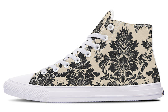 Black Faded Regal High Tops