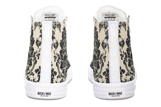 Black Faded Regal High Tops