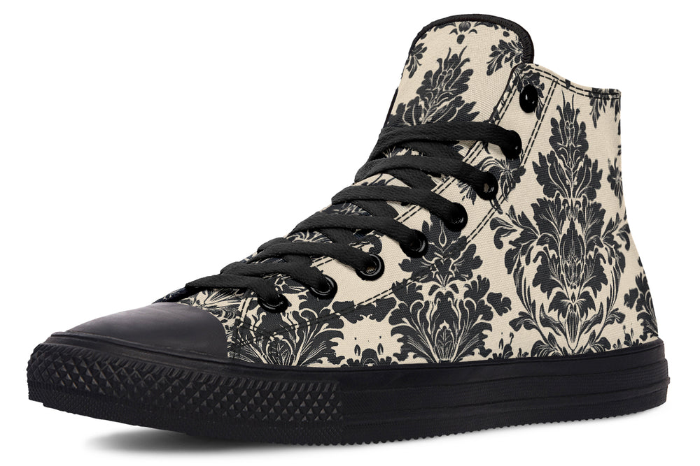 Black Faded Regal High Tops