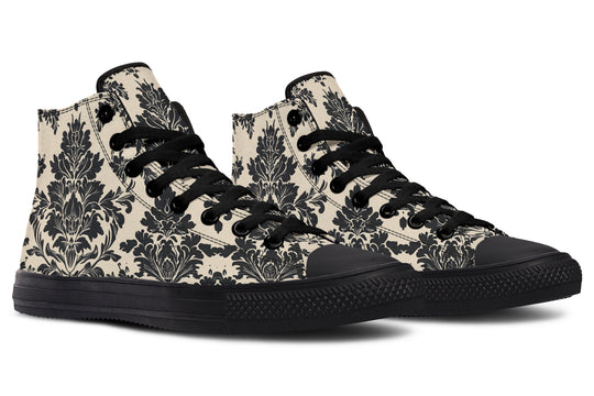 Black Faded Regal High Tops