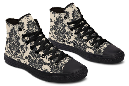 Black Faded Regal High Tops