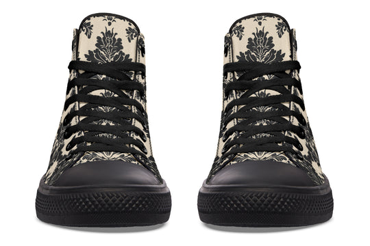 Black Faded Regal High Tops