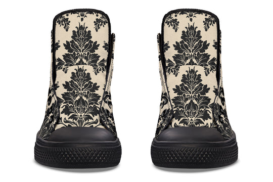 Black Faded Regal High Tops