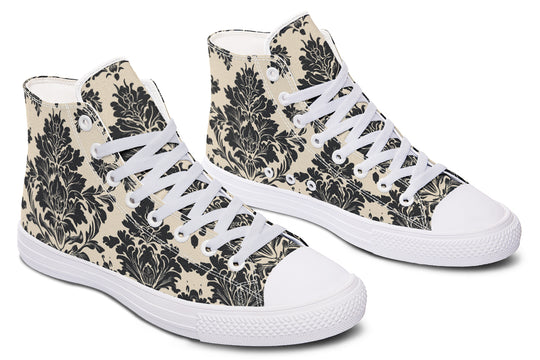 Black Faded Regal High Tops