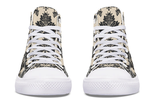 Black Faded Regal High Tops