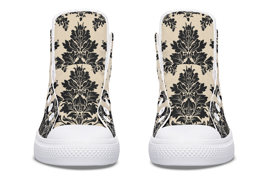 Black Faded Regal High Tops