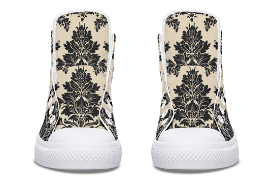Black Faded Regal High Tops