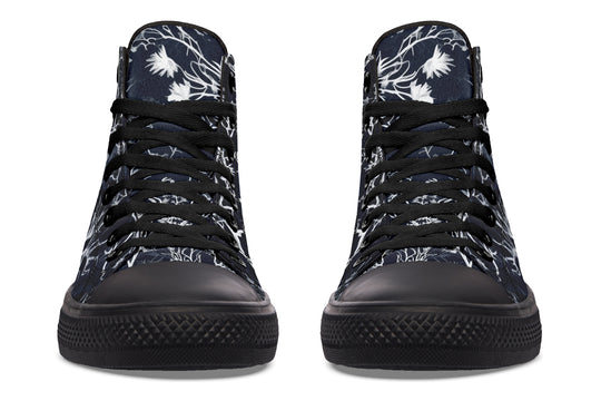 Black Fallow High Tops