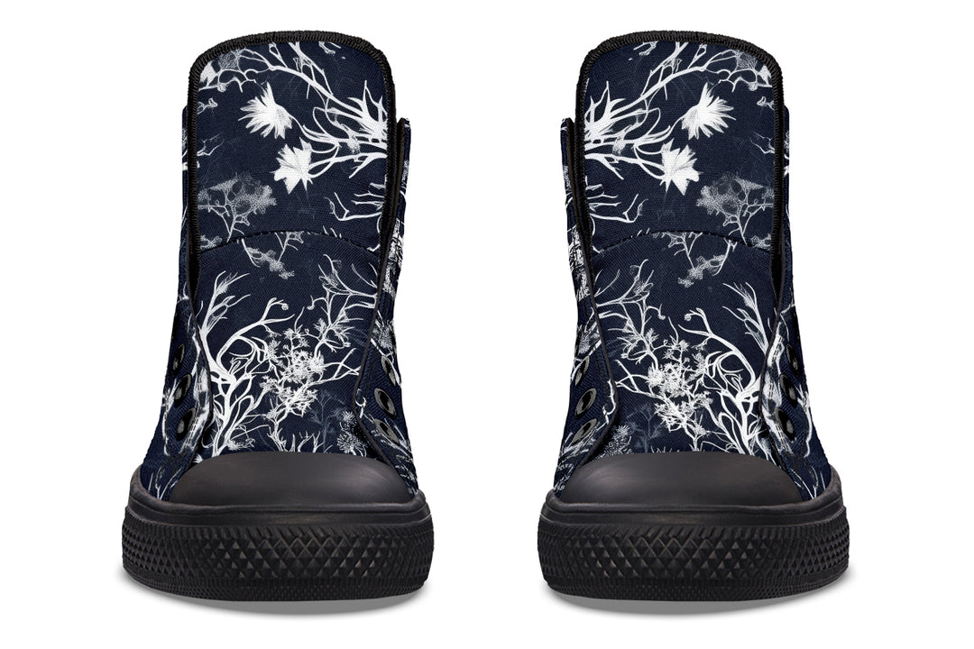 Black Fallow High Tops