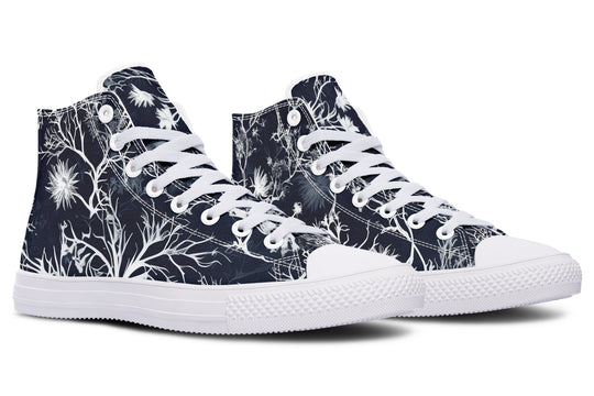Black Fallow High Tops