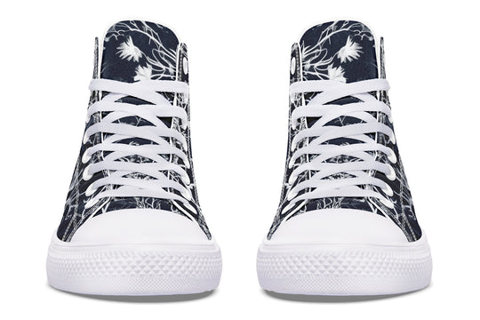 Black Fallow High Tops