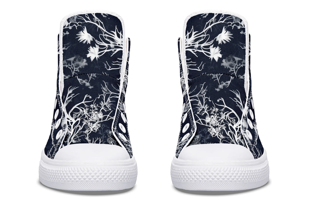 Black Fallow High Tops