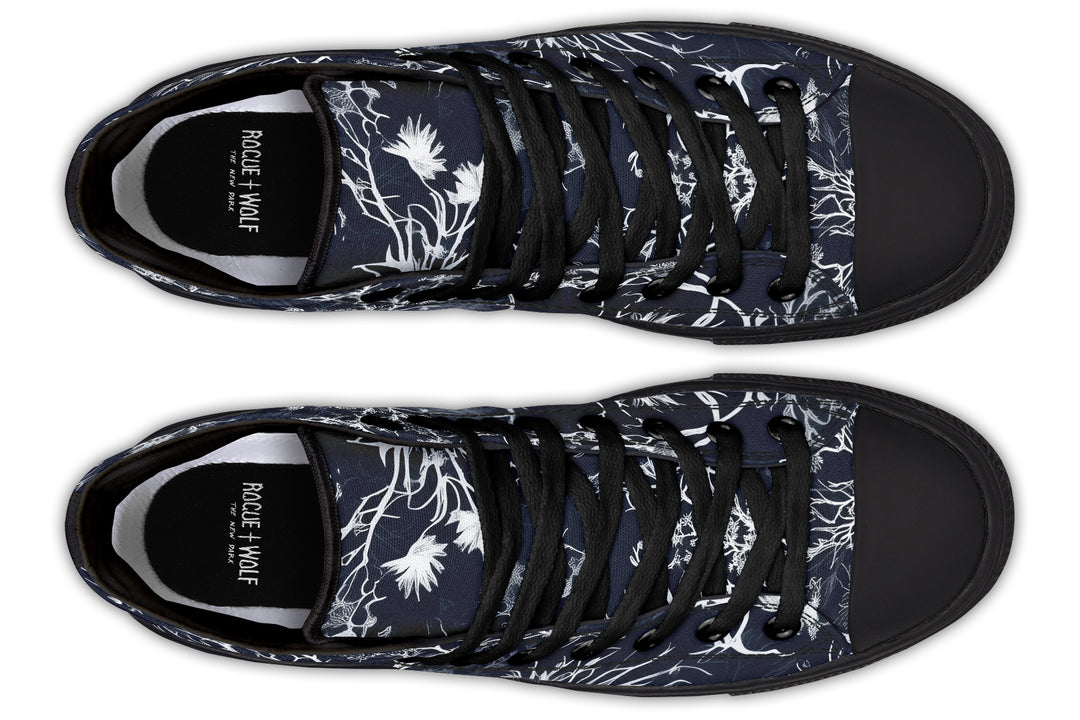 Black Fallow High Tops