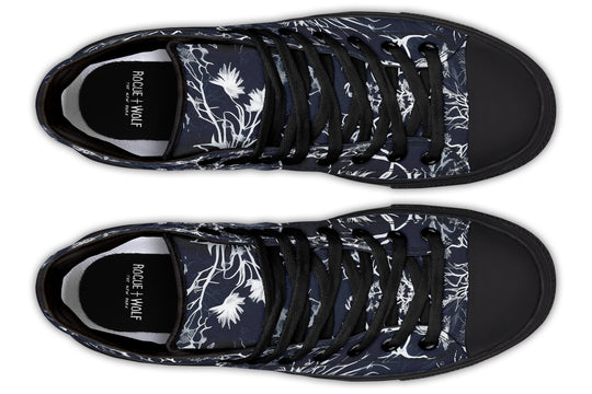 Black Fallow High Tops