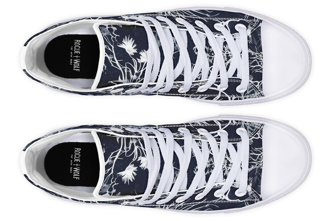 Black Fallow High Tops