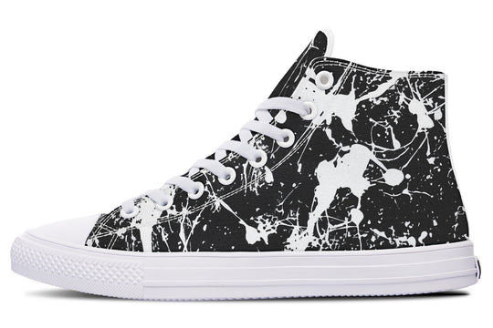 Black Inkstorm High Tops