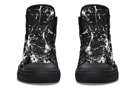Black Inkstorm High Tops