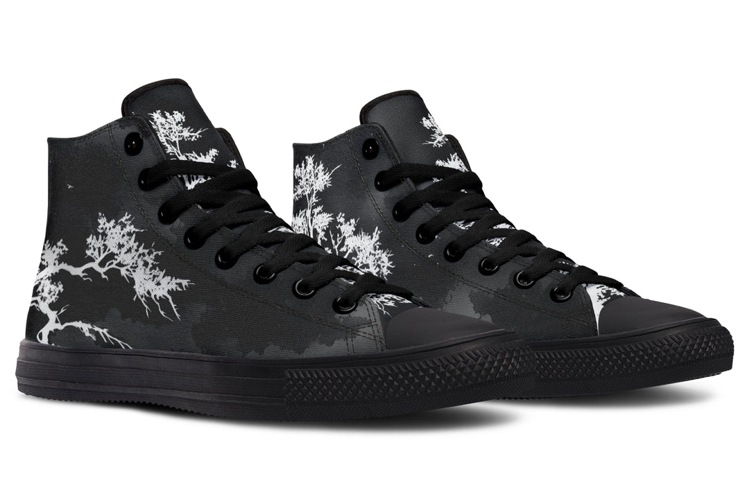 Black Matsu High Tops