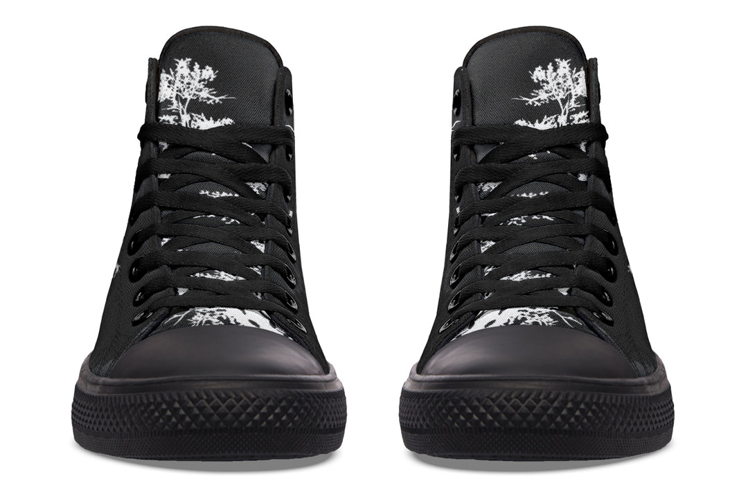 Black Matsu High Tops